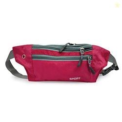 xcluma Men Women Unisex Pouch Sport Bum Waist Bag Chest Shoulder Pack 