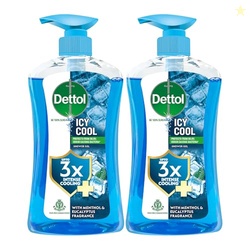 Dettol Icy Cool Body Wash and Shower Gel Pump for Men | Goodness of Sa