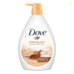 Dove Relaxing Shea Butter Body Wash with Vanilla for Soft Skin, Soothi