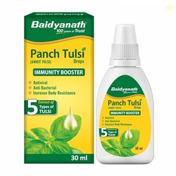 Baidyanath Ayurved Panch Tulsi Drops - 30 ml | Natural Immunity Booste