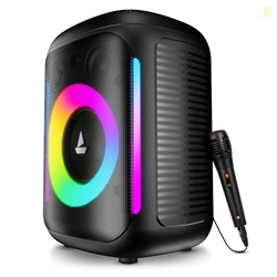 boAt PartyPal 30, 25W Signature Sound, RGB LEDs, Wired Mic for Karaoke