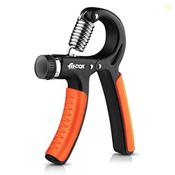 FitBox Sports Adjustable Hand Grip Strengthener (10kg - 40kg) Finger E