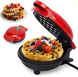 TAZLYN Mini Waffle Maker Machine 3 In 1 For Home Kitchen Appliances Fo