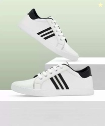 ROASTER Men's White Faux Leather Sneakers For Men (White) Sneaker...mo