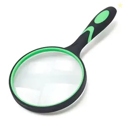 Large Magnifying Glass 5X Handheld Reading Magnifier for Seniors & Kid