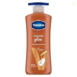 Vaseline Cocoa Glow Serum In Lotion 400 ml | 100% Pure Cocoa & Shea Bu
