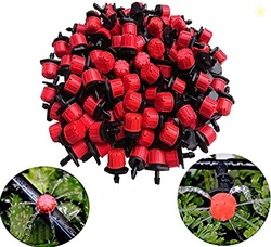 DIY Crafts 30x, Red Drip, Red Black Sprinkler for Fan Misting Kit Conv