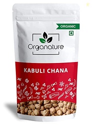 Organature Organic Premium Kabuli Chana/White Chana/Chole Chana/Chick 