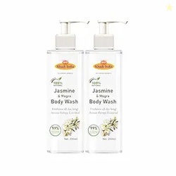 Khadi Herbal Jasmine & Mogra Body Wash  100% Pure Natural Shower Gel f