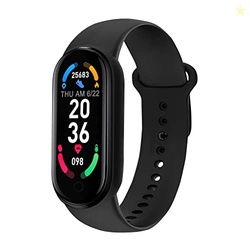 TRIDEO Achieve Peak Fitness: M6 Smart Watch Band - Heart Rate Monitor 