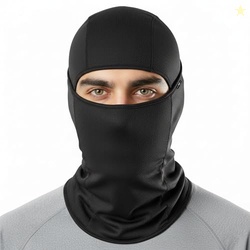 Kingsway Full Face Mask Balaclava for Bikers - Premium Riceknit Helmet