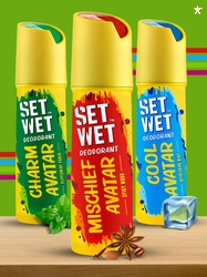Set Wet Men Set of Cool - Charm & Mischief Avatar Deodorant Body Spray