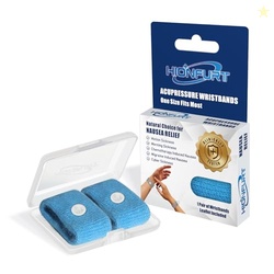 Hionfurt Motion Sickness Bands Anti Nausea Wristband for Adult and Kid