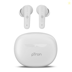 pTron Bassbuds Astra in-Ear TWS Earbuds w/Stereo Sound 34Hrs Playtime,