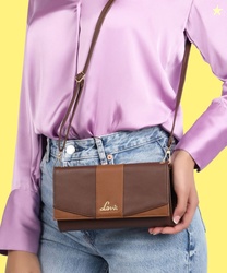 LAVIE Brown Women Sling Bag Hilite Duo