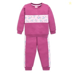 LuvLap Baby Girls Full Sleeve Sweatshirt & Pyjama Set