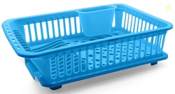Floraware FI Unbreakable Kitchen Sink Dish Drying Corner, Dish Drainer