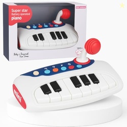 MiniExplorer Kids Piano Keyboard with Microphone | Musical Toy for Tod