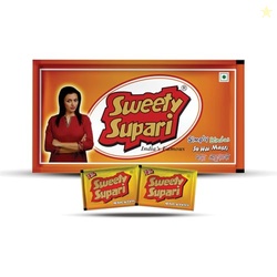 Sweety Supari Kesar Scented | Premium Saffron Flavoured Betel Nut Mout