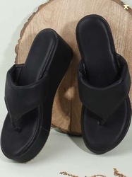 HERE&NOW Women Open Toe Wedge
