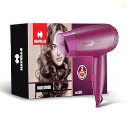 Havells 1000W Foldable Hair Dryer|Blow Dry for Men & Women|2 Temperatu