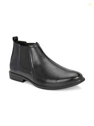 HERE&NOW Men Square Toe Chelsea Boots