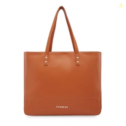 Caprese Mcree 16 Inch Laptop Compatible Tote Bag for Women with Multip