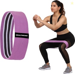 HealthHike Fabric Resistance Band | Loop Hip Band for Women & Men...mo