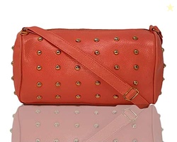 TYPIFY Women Studded Sling Bag (Black)