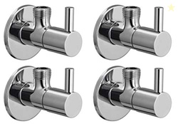 Jagger JAGM01 Turbo Brass Disk Angle Cocke For Bathroom With Flange An