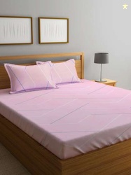 Myntra Elegant Homes Polycotton King Bedsheet with 2 Pillow Covers