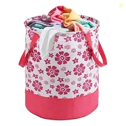 Urbane Home 45L Foldable Dirty Clothes Laundry Basket With Handles For