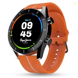 Pebble Pepe 1.39 (3.53 cm) 600 Nits HD Display, BT Calling, Metal Allo