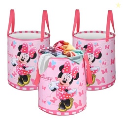 Urbane Home Pack of 3 Foldable Dirty Clothes 45L Laundry Basket With H