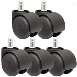 Seltos Office Chair Wheels (Caster) Heavy Duty Pin Type Nylon Set...mo