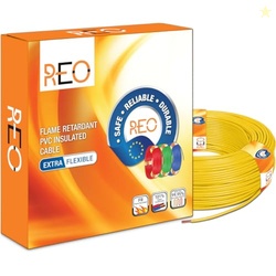 REO by Havells | 2.5 sqmm Copper Wire (90 meter -Red)| Class 5 Conduct
