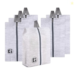 Urbane Home Pack of 6 Shoe Bag For Travel | Drawstring Footwear Pouche