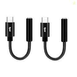 Dyazo Type C to 3.5 Mm Audio Earphone Jack Adapter/Converter Plug Comp