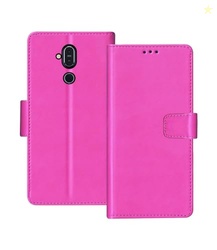 Nokia 8.1 Genuine Leather Wallet Case with Card Holder, Flip Folio Cas