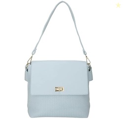 SIBY PU Leather Weave Style Purse for Women-Front Flap Cross-Body Purs
