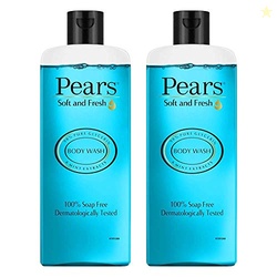 Pears Soft & Fresh Shower Gel 98% Pure Glycerine, 100% Soap Free And N