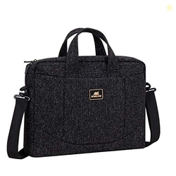 RIVACASE Anvik Laptop Bag 15.6 Inches Waterproof Compact Shoulder Bag 