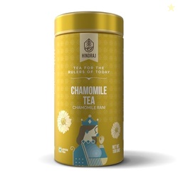 Hindraj Chamomile Rani Herbal Green Tea 100 g Loose Leaves Organic, Re