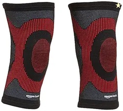 Amazon Basics - Premium Knee Cap Support | Medium Size | Quick Sweat-D