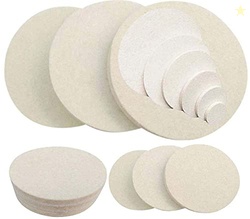 DIY Crafts 4 Pcs, 3" inch Felt Pad Only, Felt Pad Only For Car Cleanin