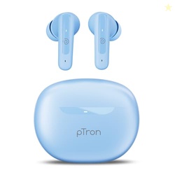pTron Bassbuds Astra in-Ear TWS Earbuds w/Stereo Sound, 34Hrs Playtime