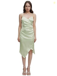 Tokyo Talkies Women Sleeveless V-Neck Casual FIT TTJ6008851 M