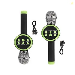TRIDEO Karaoke crophone and Speaker Set for Home Entertainment. Kid-Fr