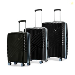 LAttitude By Provogue Core Set of 3 Trolley Bags Cabin + Medium + Larg