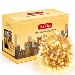 DesiDiya 35 Feet Long LED Power Pixel Serial String Light, 360 Degree 